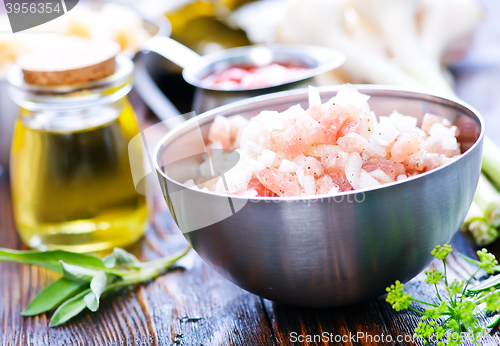 Image of ingredients for dolma