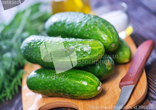 Image of fresh cucumber