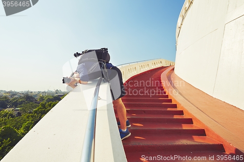 Image of Photographer taking photos