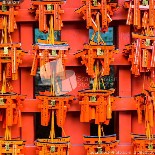 Image of Fushimi Inari Taisha Shrine in Kyoto, Japan.