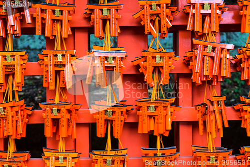 Image of Fushimi Inari Taisha Shrine in Kyoto, Japan.