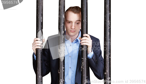 Image of Businessman in prison