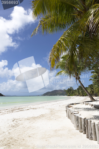 Image of Paradise beach at Praslin island, Seychelles