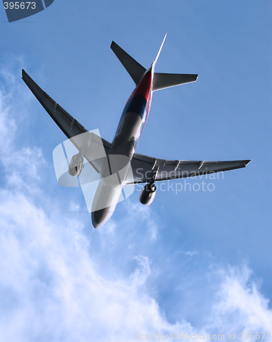 Image of  jet taking off