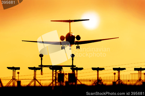 Image of Aircraft landing