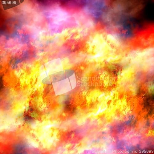 Image of fiery background