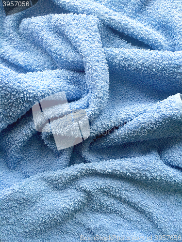 Image of Blue towel