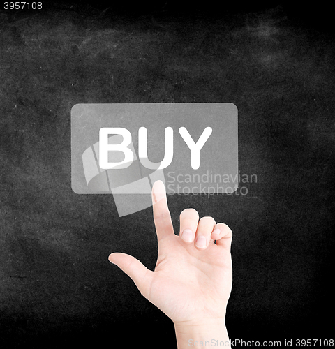 Image of Finger tapping on buy