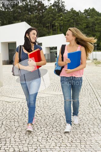 Image of Teenage students