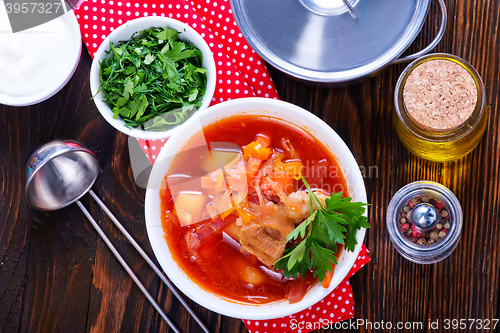 Image of tomato soup