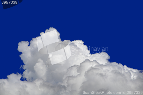 Image of Fluffy Cumulus Cloud Cutout