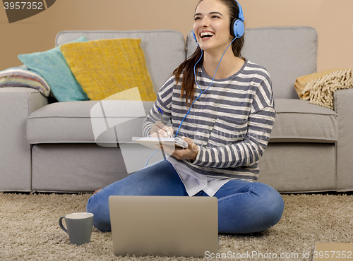 Image of Home studying 