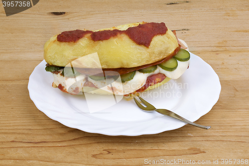Image of Potato Sandwich Portion