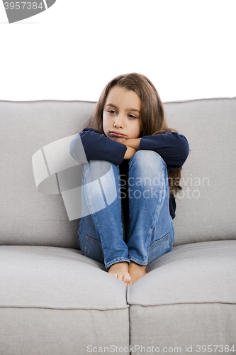 Image of Upset little girl