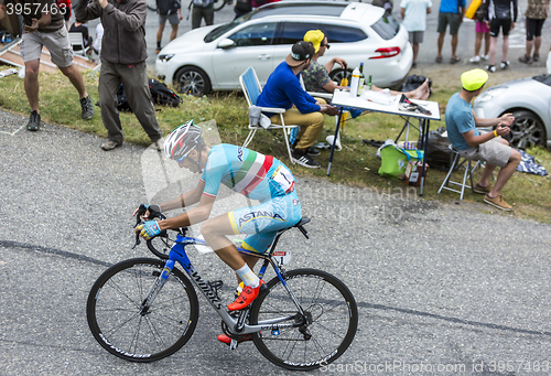 Image of The Cyclist Vincenzo Nibali - Tour de France 2015