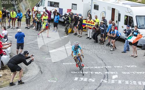 Image of The Cyclist Vincenzo Nibali - Tour de France 2015