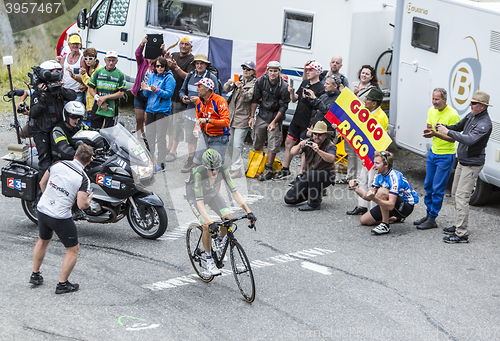 Image of The Cyclist Pierre Rolland - Tour de France 2015