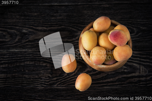 Image of orange fresh apricots