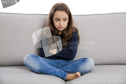 Image of Upset little girl