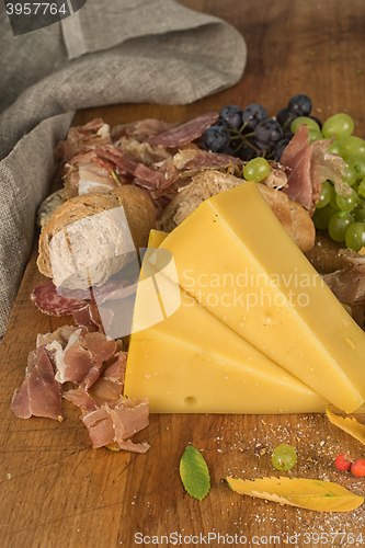 Image of Food set on the table