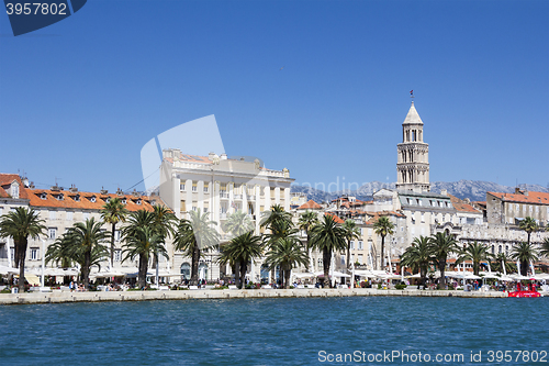 Image of Panoramic view of Split Croatia