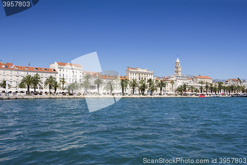 Image of Panoramic view of Split Croatia