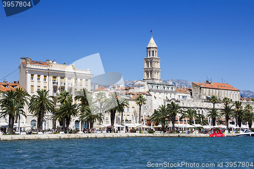 Image of Panoramic view of Split Croatia