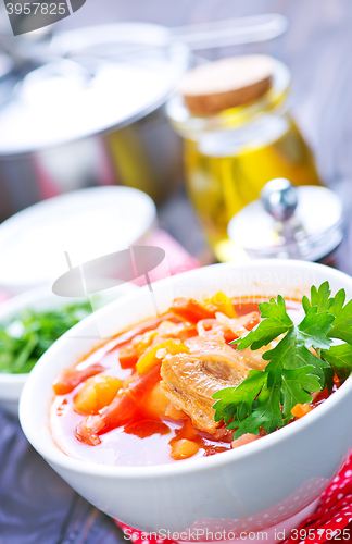 Image of tomato soup