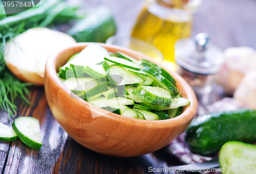 Image of cucumber salad