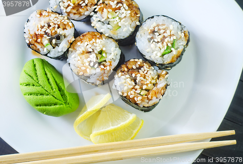 Image of sushi