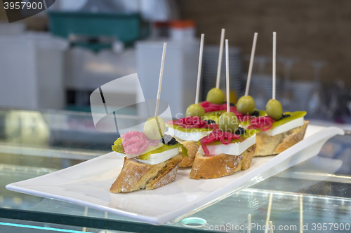 Image of Pintxos or tapas 