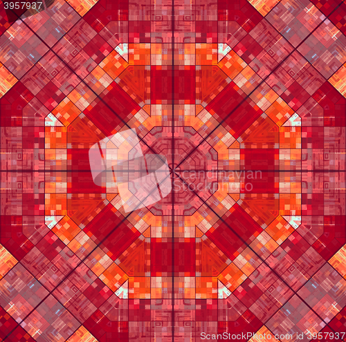 Image of Abstract concentric pattern