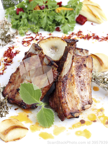 Image of Grilled pork ribs