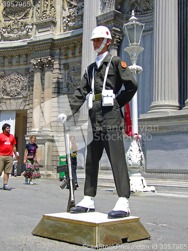 Image of Dolmabahce Palace Guard