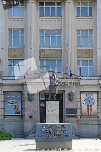 Image of Masaryk Statue Bratislava