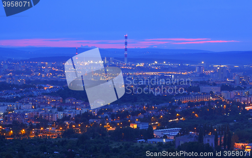 Image of Cityscape at night