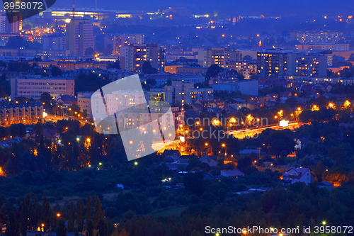 Image of Cityscape at night