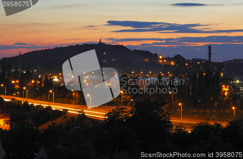 Image of Cityscape at late dusk