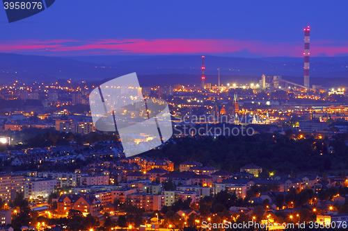 Image of Cityscape at night