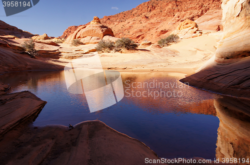 Image of The Wave, Vermilion Cliffs National Monument, Arizona, USA