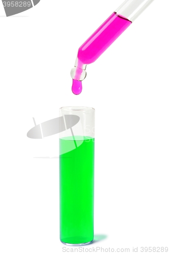 Image of Dropper and test tube