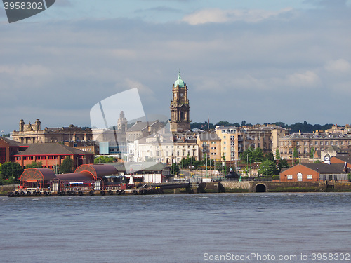 Image of View of Birkenhead in Liverpool