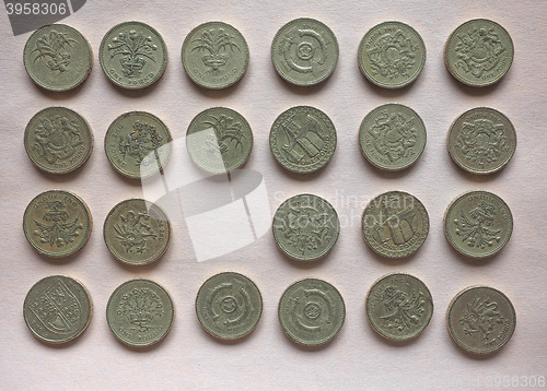 Image of GBP Pound coins