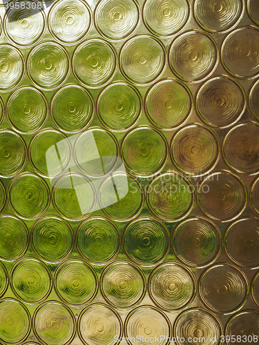 Image of Decorated glass background