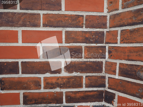 Image of Red brick wall background