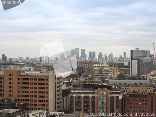 Image of Aerial view of London