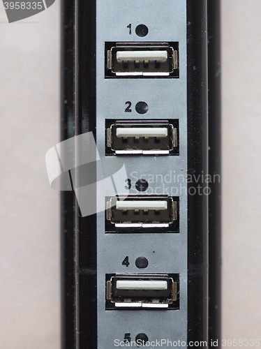 Image of Many USB ports