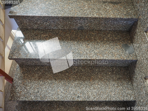 Image of Marble steps staircase