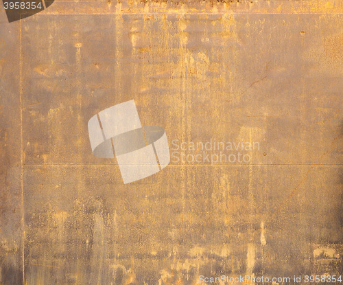 Image of Brown rusted steel background
