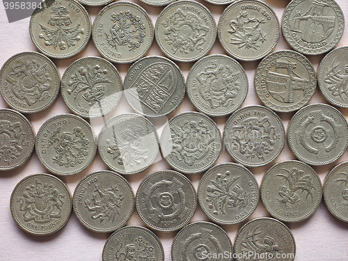 Image of GBP Pound coins